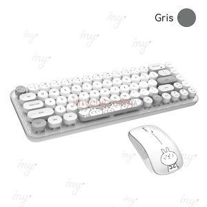 CLAVIER SOURIS SANS FIL MOFI IPRO