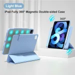 pochette ipad xundo rotation 360 magnetic