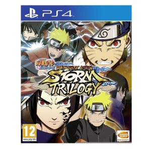 DVD  NARUTO STORM TRILOGY PS4